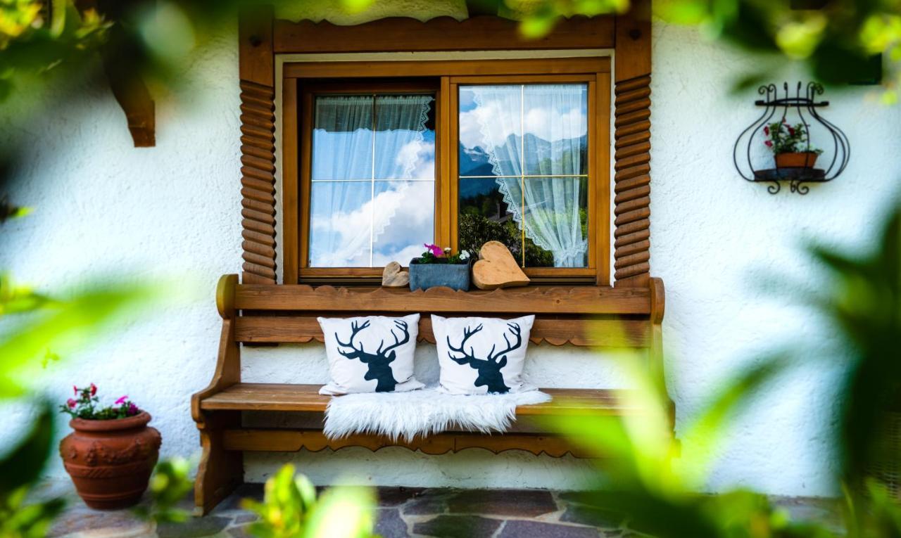 Ferienwohnung Bergfrieden ครืน ภายนอก รูปภาพ