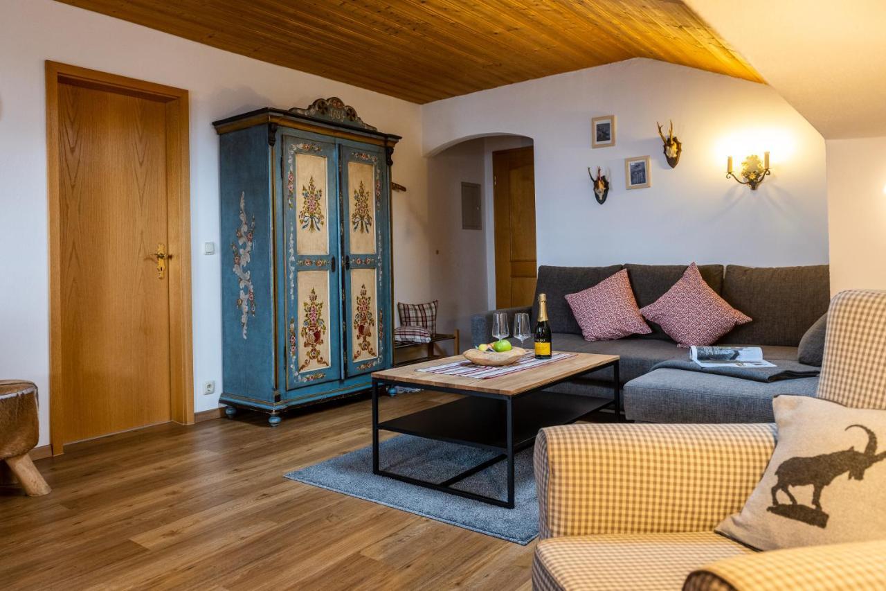 Ferienwohnung Bergfrieden ครืน ภายนอก รูปภาพ