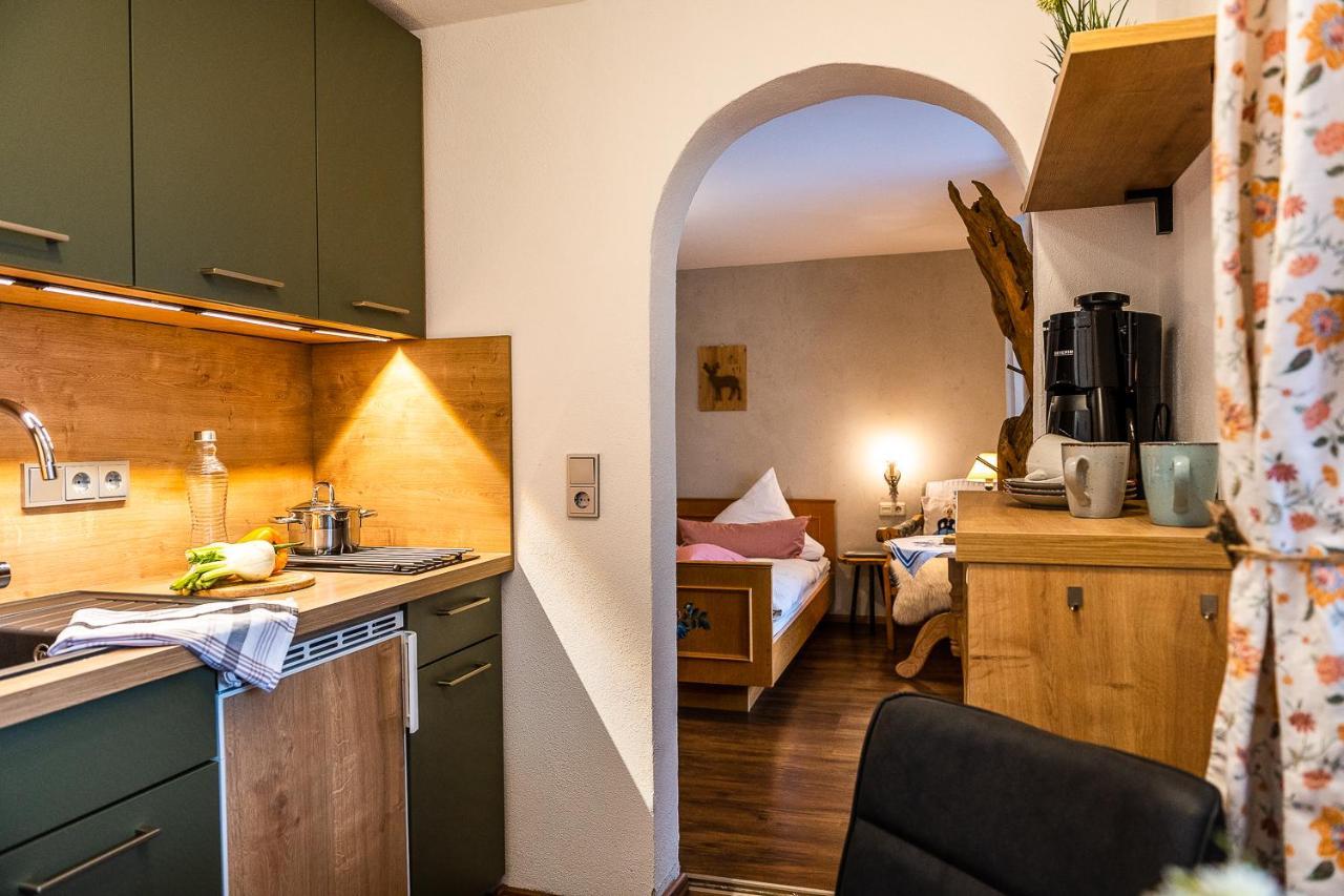 Ferienwohnung Bergfrieden ครืน ภายนอก รูปภาพ